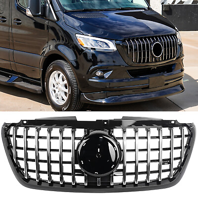 #ad For 2018 Mercedes Benz Sprinter Front Grille 1500 2500 3500 W907 W910 Chrome