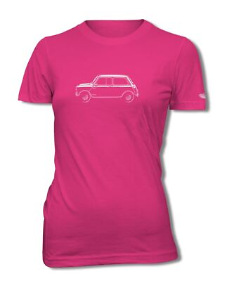 #ad Austin Mini Cooper T Shirt Women Side View