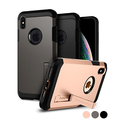 #ad iPhone X XS XS Max Case Spigen Tough Armor Protective Shockproof Cover