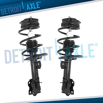 #ad Front Left Right Struts w Coil Spring Assembly Set for 2013 2019 Nissan Sentra
