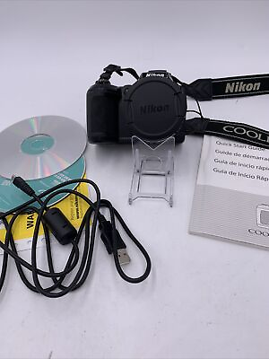 #ad Nikon Coolpix L310 Compact Digital Bridge Camera 14MP 21x Zoom Lens WORKING
