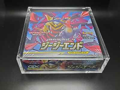 #ad Regular Set JAPANESE Pokemon Booster Box Acrylic Case