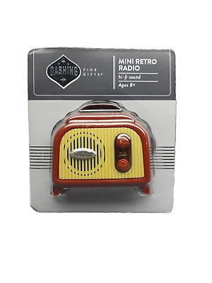 #ad Mini Retro Radio Hi fi Sound Battery Power Auto Scanning Dashing Fine Gifts $12.48