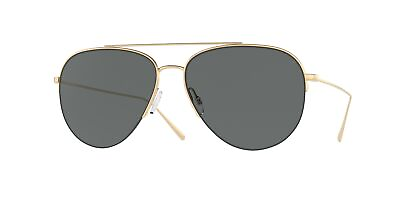 #ad OLIVER PEOPLES OV1303ST 529281 Cleamons Gold Grey Polarized 60 Men#x27;s Sunglasses