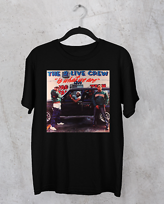 #ad 2 Live Crew hip hop band black T shirt short sleeve S to 5Xl X269