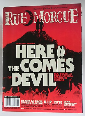 #ad RUE MORGUE #141 Here Comes The Devil David Cronenberg Adrian Garcia Bogliano