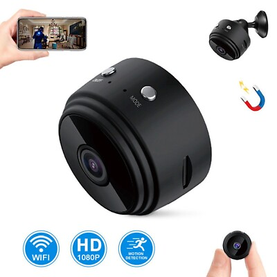 #ad Mini Wireless Camera Wifi IP Home Security Night Vision HD 1080P Smart Nanny Cam