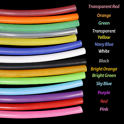 #ad High Temp Food Grade Silicone Tube Flexible Rubber Pipe Multi color amp; size $84.85