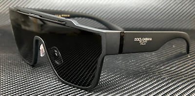 #ad DOLCE amp; GABBANA DG6125 252587 Matte Black Men#x27;s 60 mm Sunglasses