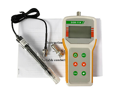 #ad Portable Conductivity Meter Monitor Water Quality Tester Water Quality Analyzer