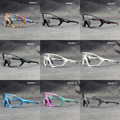 #ad Hot KAPVOE Photochromic Goggles Unisex Road Mountain Bike TR 90 Sport Sunglasses