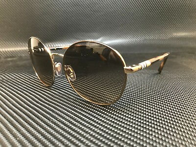 #ad BURBERRY BE3094 1257G9 Light Gold Round Women#x27;s 56 mm Sunglasses $112.59