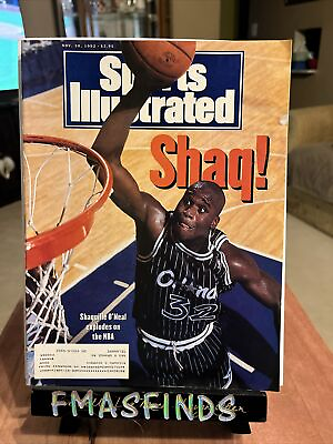 #ad E2 1992 SHAQ MAGIC Sports Illustrated SHAQUILLE O’NEAL NOV 30