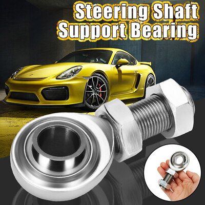 #ad 3 4quot; Round or DD Steering Shaft Support Bearing Heim Matel Universal Street Rod