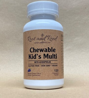 #ad Kid#x27;s Chewable Multivitamin with Lactobacillus Acidophilus Probiotics Grape