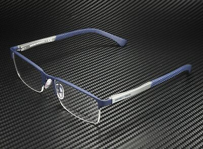 #ad EMPORIO ARMANI EA1041 3131 Blue Rubber Demo Lens 53 mm Men#x27;s Eyeglasses