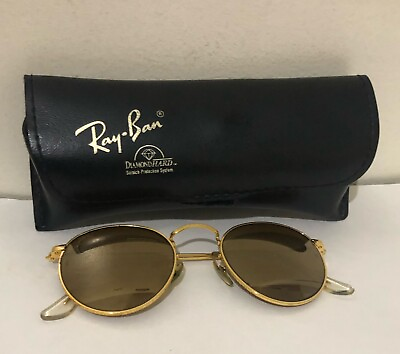 #ad Ray Ban USA Vintage Bamp;L Diamond Hard Survivor W1011 Sunglasses