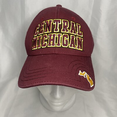 #ad Central Michigan University Chippewas 3D Embroidered Adjustable Hat