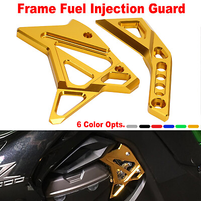 #ad For Kawasaki Z1000 Frame Fuel Injection Guard Injector Protector Cover 2014 2019