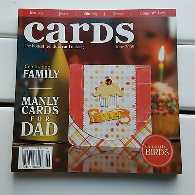 #ad Cards The Hottest Trends in Card Making Book Magazine June 2009 Vol 4 Issue 6