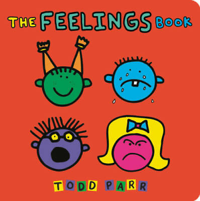 #ad The Feelings Book Board book By Parr Todd GOOD