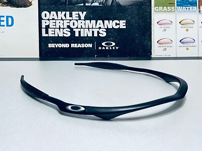 #ad Oakley M Frame Matte Black Frame w Satin Silver Oakley Icons Brand New
