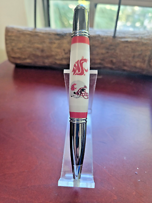 #ad Washington State Cougars Ballpoint Pen Gatsby With Logo Helmet amp; Team Colors