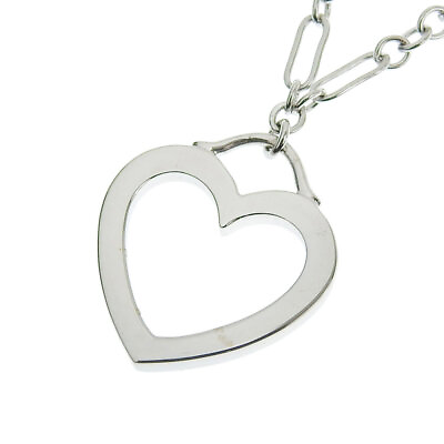 #ad Used Tiffany Sentimental Heart Necklace 40Cm 750Wg Finished Women#x27;S K18 18K