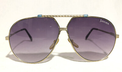 #ad Vintage Jantzen Aviator Sunglasses Gold Frame Sun Glasses
