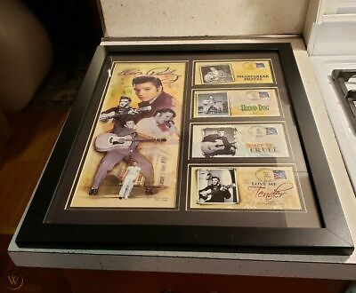 #ad Elvis Presley 50th Anniversary of 1956 #1 Hits 2006 USPS Art Limited Edition
