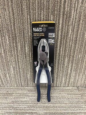 #ad Klein Tools 9quot; Lineman’s Pliers fish tape Pulling D213 9NETP SEN New Sealed