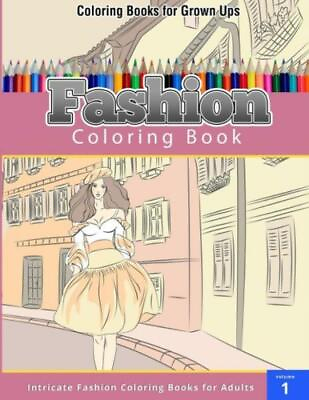 #ad Fashion Coloring Book