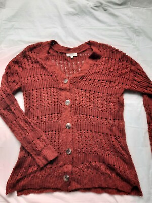 #ad Mud Womens Sweater Marron Sz M