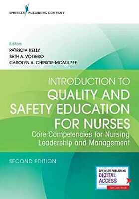 #ad Introduction to Quality and Safety Paperback by Kelly Patricia Very Good