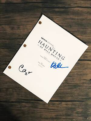 #ad The Haunting Of Hill House Signed Script