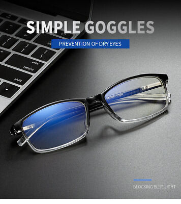 #ad Nearsighted Glasses Negative Power Eyecare Myopia Student Unisex 1.0 1.5 6.0
