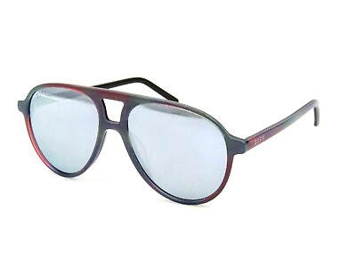#ad Diff Eyewear JETT WA LA173 Unisex Aviator Sunglasses Rainbow Silver #667