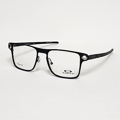 #ad Oakley Torque Wrench OX5144 Men#x27;s Women#x27;s Square Titanium Glasses in Black 51mm