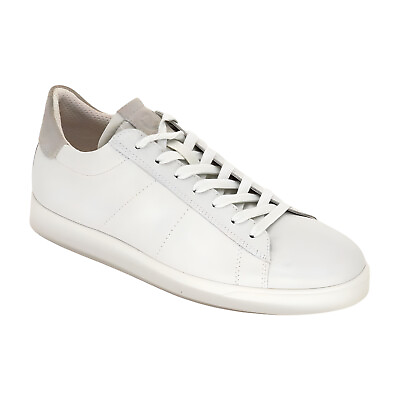 #ad ECCO Mens Street Lite Retro Sneaker White Gravel Size 6 6.5