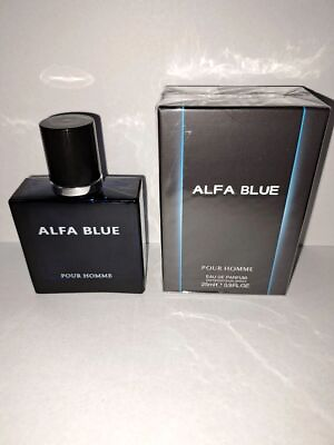 #ad Alfa Blue By Lafua Perfumes 25ML EDP Spray Mens *Gift With Order*