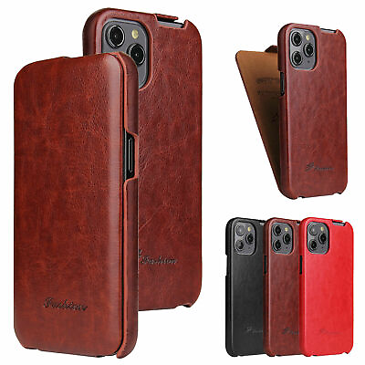 #ad Business Luxury Leather Flip Case Cover For iPhone 14 Pro Max 13 12 XS XR X 7 8