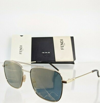 #ad Brand New Authentic Fendi FF M0008 S Sunglasses 3YYGJO Gold Frame 0008