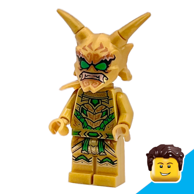 #ad LEGO NINJAGO ★ Goldener Oni Lloyd aus 71774 Lloyds Ultragolddrache ★ NEU