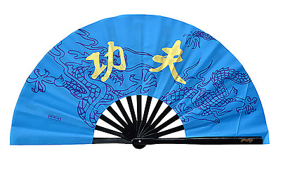 #ad Tai Chi Wu shu martial art dance Magic Bamboo bone dragon pattern quot;Kung Fuquot; Fan