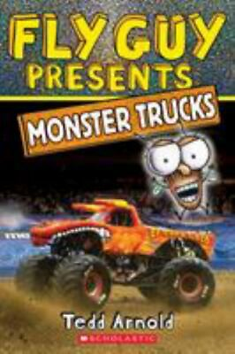 #ad Fly Guy Presents: Monster Trucks Scholastic Reader Level 2 Paperback GOOD