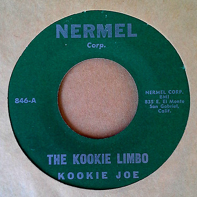 #ad CALYPSO 45 KOOKIE JOE THE KOOKIE LIMBO NERMEL LABEL 1961