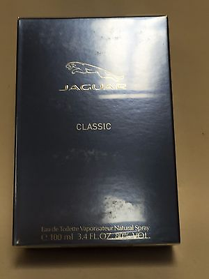 #ad Jaguar Classic Blue Men Cologne Spray 3.4 oz 100 ml New In Box $34.95