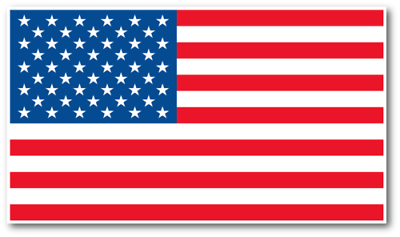 #ad SUPER LARGE AMERICAN FLAG DECAL STICKER 50quot; X 28quot; HIGH QUALITY OUTDOOR DURABLE