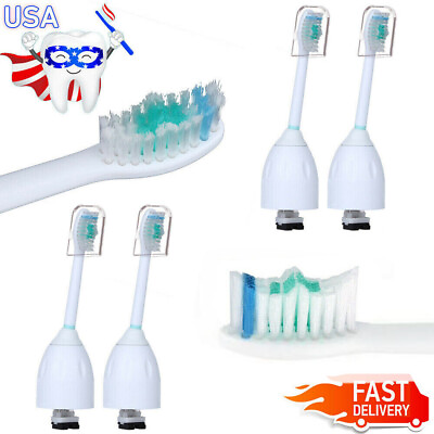 #ad 4 Pack Electric Toothbrush Brush Heads Replacement for Philips Sonicare E Series