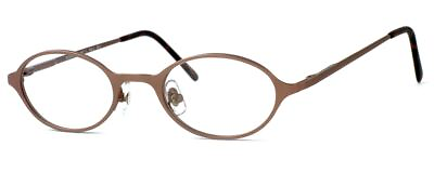 #ad Fashion Optical Designer Reading Glasses Mill 001 in Matte Brown 46mm